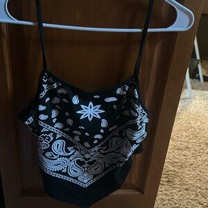 Large bandanna shirt from shein got it and it didn’t fit so ive never worn it